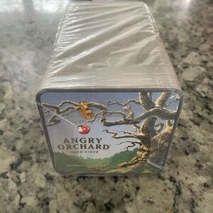 ANGRY ORCHARD BEER Paper Cardboard Coasters 2 Two Sided
